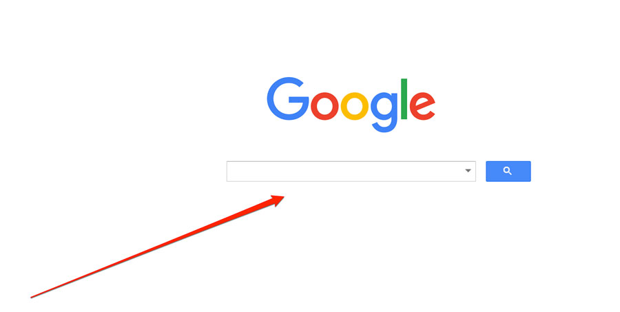 جستجوی ساده در گوگل